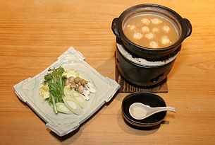 肉だんご鍋&ぞうすい